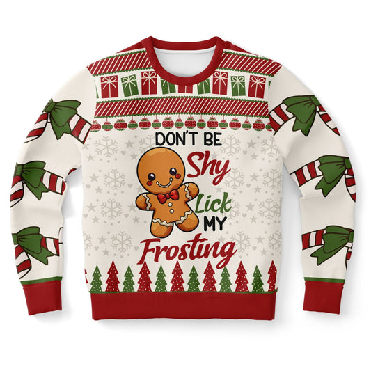 Lick My Frosting | Ugly Christmas Sweatshirt