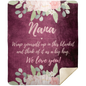 We Love You Blanket | Grandma / Nana / Gigi | 2 Colors | Premium Sherpa Throw Blanket 50x60