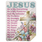 Jesus My Everything Premium Sherpa Blanket | 2 Sizes