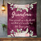 We Love You Blanket | Grandma / Nana / Gigi | 2 Colors | Premium Sherpa Throw Blanket 50x60