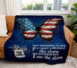 I Am The Storm Butterfly | 4 OPTIONS | 2 SIZES | Premium Mink Sherpa Blanket | 50x60 Throw OR 60x80 Queen