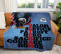 Blue Valor | Veteran | 4 OPTIONS AVAILABLE | Premium Sherpa Throw Blanket 50x60