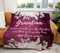 We Love You Blanket | Grandma / Nana / Gigi | 2 Colors | Premium Sherpa Throw Blanket 50x60