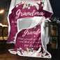 We Love You Blanket | Grandma / Nana / Gigi | 2 Colors | Premium Sherpa Throw Blanket 50x60