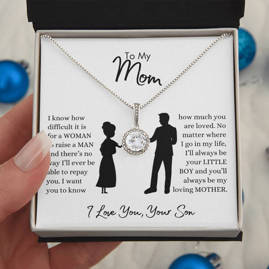 To Mom From Son Necklace | I'll Always Be Your Little Boy