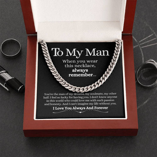 Man Of My Dreams | Cuban Chain Necklace