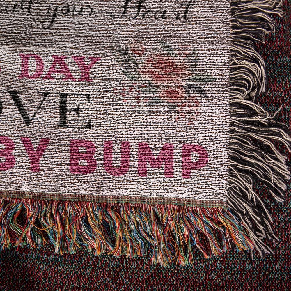 Happy First Mother's Day | Woven Heirloom Blanket | 50" x 60"