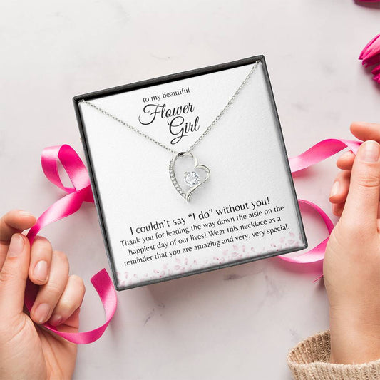 To My Beautiful Flower Girl Necklace