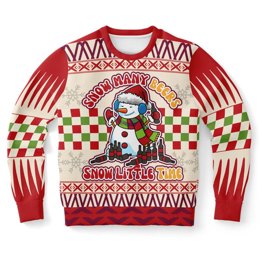 Snow Many Beers | Ugly Christmas Sweatshirt