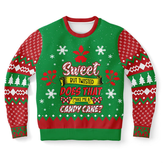 Sweet but Twisted | Ugly Christmas Sweatshirt