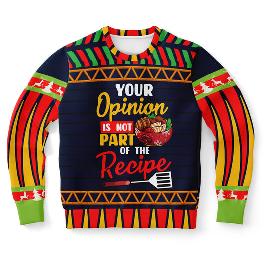 Not Part of the Recipe | Ugly Christmas Sweatshirt